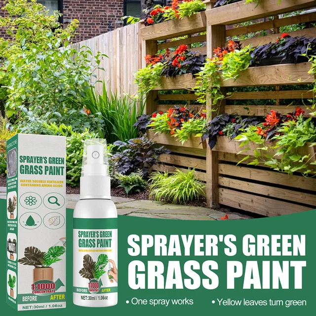 30 Ml Kerti Növényi Javító Permetező Növény Zöld Spray -Festék Kertész Szerszám Cserepes Levél -Ügynök Reparador De Hoja Verde - Image 6