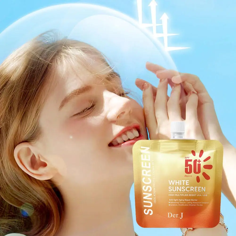 SPF 50+ Facial Body Sunscreen Sun Cream Sunblock Skin UV Protective Cream Anti Sun Facial Protection 30g/50g/60ml
