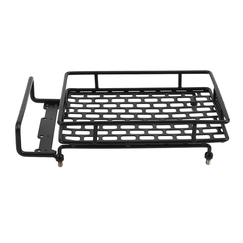 

3X Roof Luggage Rack LED Light Bar For Wrangler Tamiya CC01 Axial SCX10 Aluminum Alloy Luggage Rack Car Roof Rack