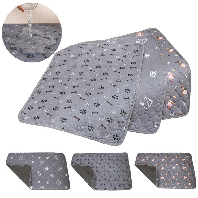 Reusable Dog Pee Pads Washable Dog Pet Diaper Mat Waterproof Puppy Cat Training Diaper Mat Pet Supplies Reusable Dog Pee Pads Washable Dog Pet Diaper Mat Waterproof Puppy Cat Training Diaper Mat Pet Supplies