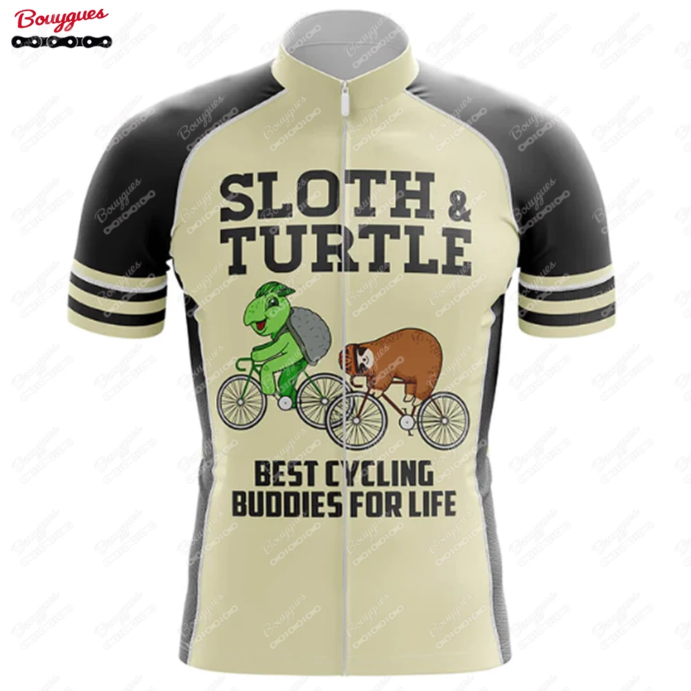 thumbnail image 1 of Camiseta de ciclismo del equipo Turtle Cycling para hombre, maillot reflectante de manga corta para ciclismo de montaña, ropa de ciclismo de montaña para equipo profesional de descenso, nueva, 1 of 5