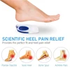 Soft Silicone Gel Insoles for Heel Spurs Pain Relief Foot Cushion Foot Massager Care Heel Cups Shoe Pads Height Increase Insoles 4