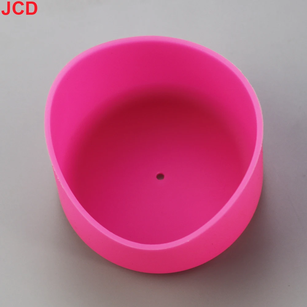 1pcs 7cm Curved Silicone Cup Bottom Cover Heat Insulation Coaster Sleeve Water Cup Cover Anti-Slip Bottle Protective Sleeve