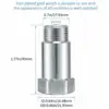 2PCS Universal M18x1.5 Extender Space 45M 2