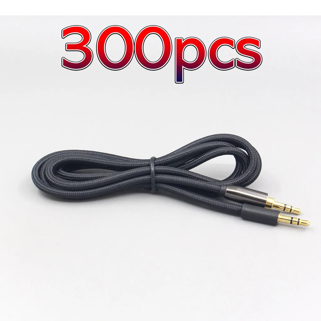 

LN007489 300pcs 3.5mm Earphone Cable For Philips SHP9500 B&O H9i HD50 Edifier W800BT