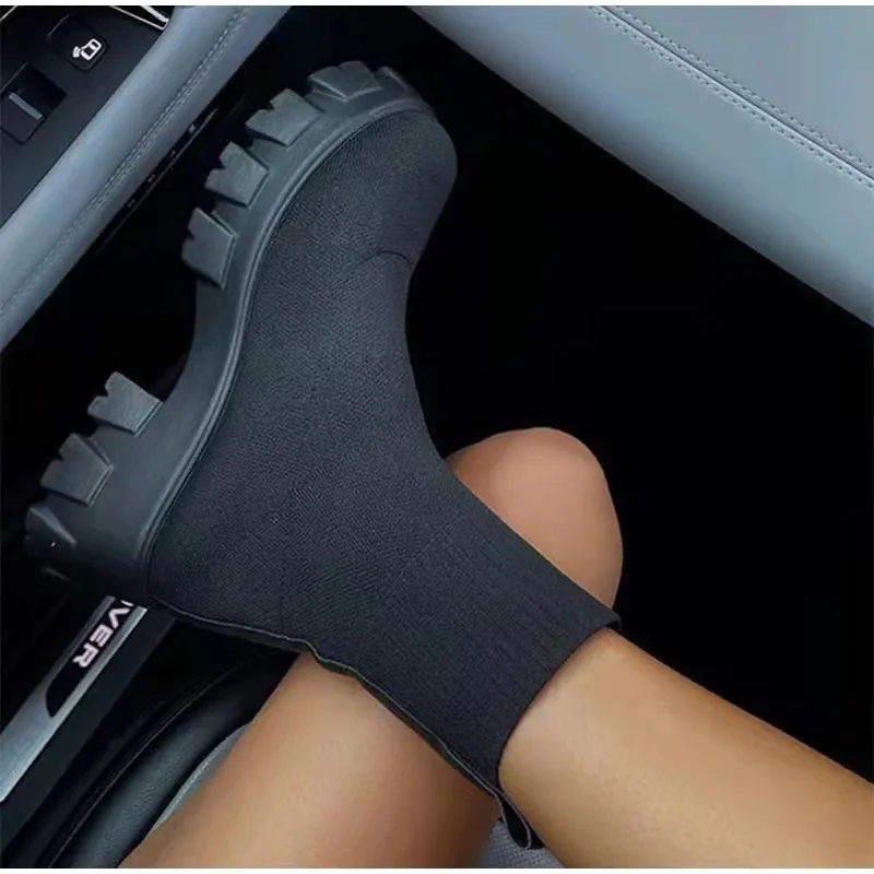

Women Sneakers Lightweight Sports Shoes for Women Platform Zapatillas Mujer Chunky Heels Sneakers Women Casual Shoes Platform
