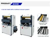 1 Full Automatic High Speed Heavy Duty Press Wood Planer 2 Knife Planer Helical Head Double Sided Thickness Wood 3