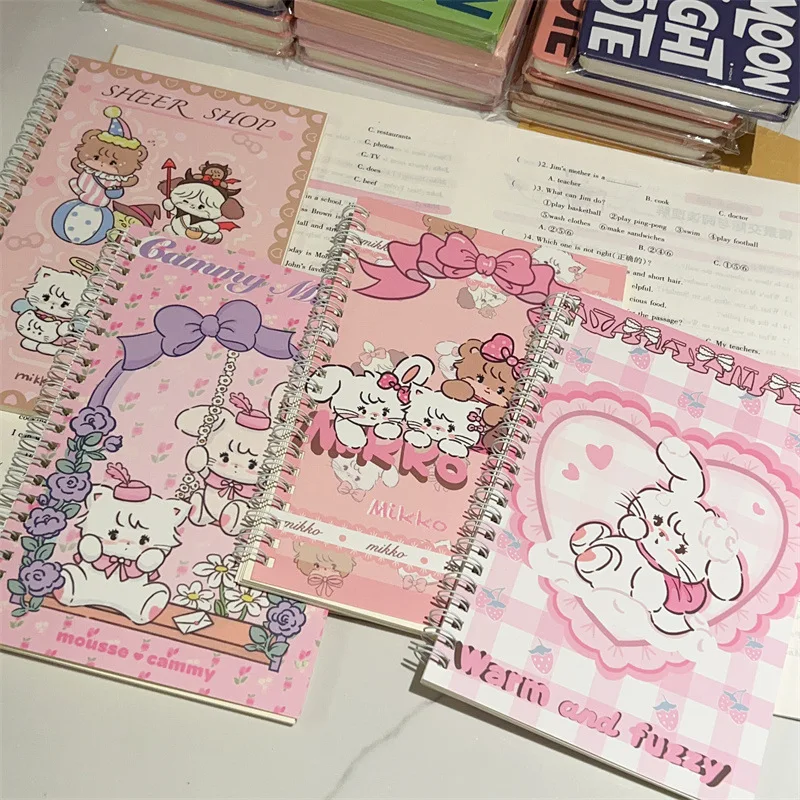 Mikko a5コイルノートブック、学生向け学習文房具、子供向け