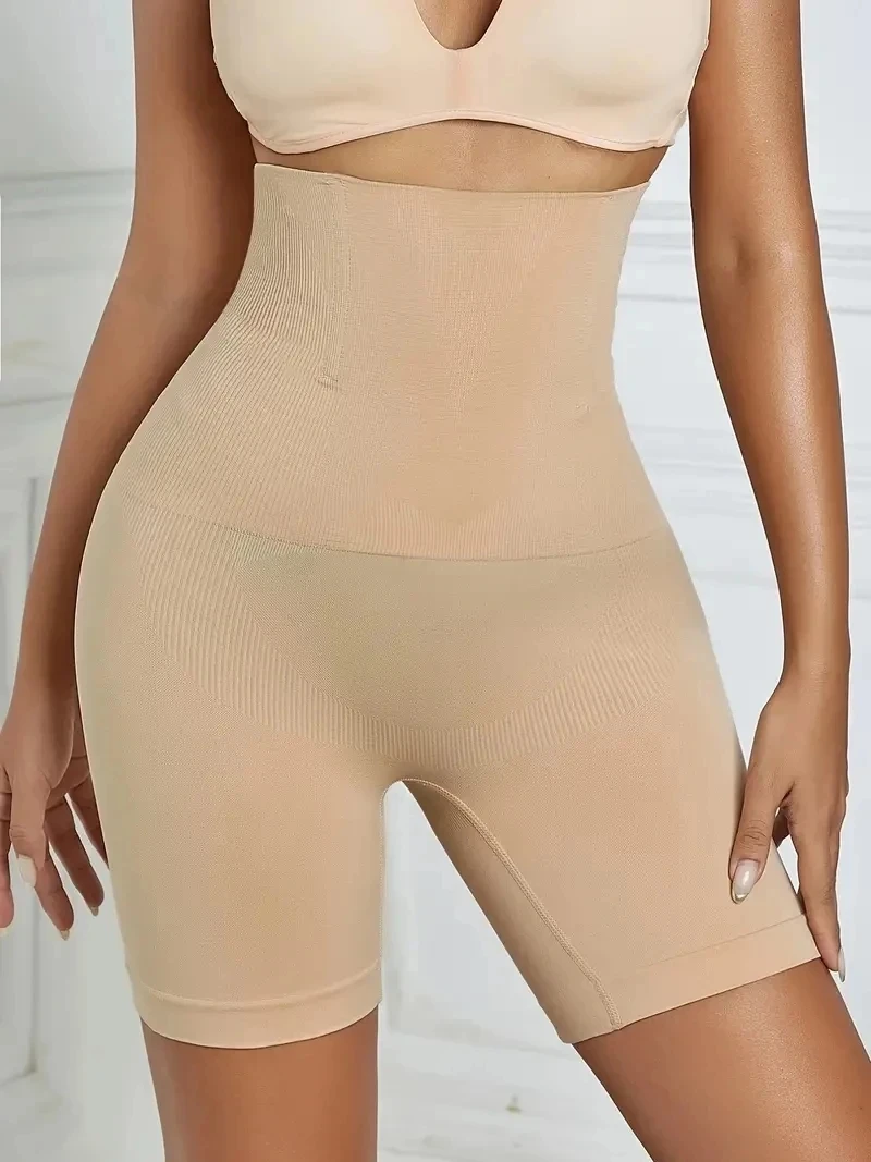 High-Waisted Women’s Shaping Shorts – Slim Fit, Butt-Lifting Design, Perfect for Outdoor Activities Beachwear Shorts & T-shirts