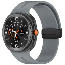 Magnetic Silicone Sports Strap - Watch 8 Classic 46mm (DH)