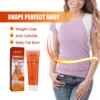 Slimming Gel Fat Burning Cream Body Sculpting Metabolism Sexy Body Shaping Weight Loss Tighten skin elasticity Hot Sweat Cream 5
