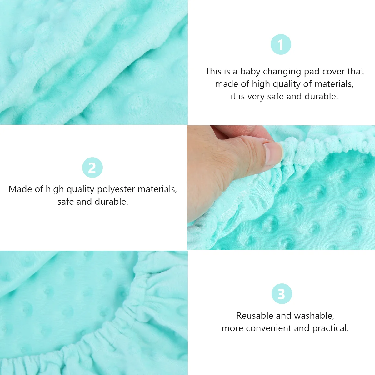 패드 교체용 베이비 샤워 커버 선물, 통기성 테이블,  기저귀 라이너 시트