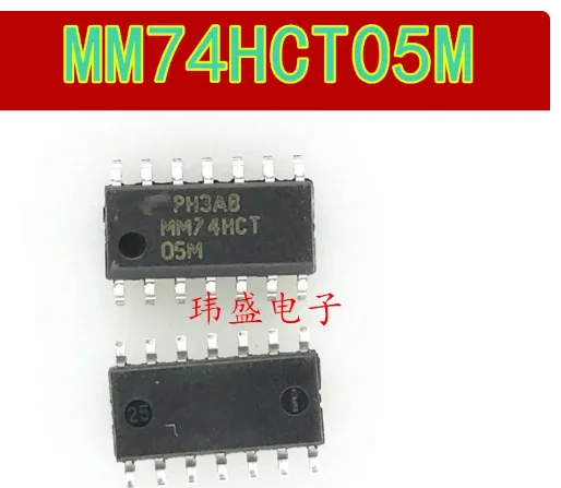 

10 шт MM74HCT05MX MM74HCT05M 74HCT05 SOP-14