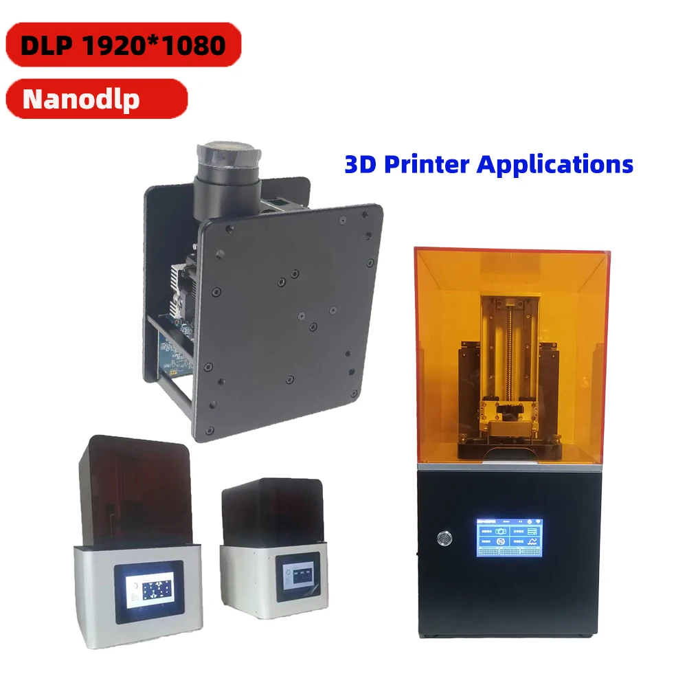 DLP 2K DIY UV 405nm Light Machine Hdmi To Mipi Jewelry Dental 1920*1080 3d printer Accessories dmd module