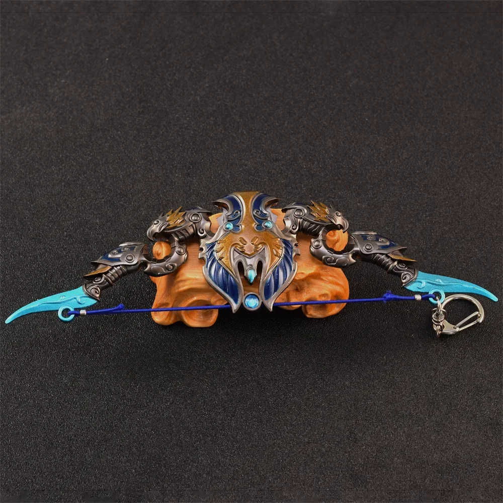 World of Warcraft Weapon Thori'dal, The Stars' Fury Bow Sunwell Kil'jaeden Game Peripheral 18cm Metal Weapon Model Sword Toys 3