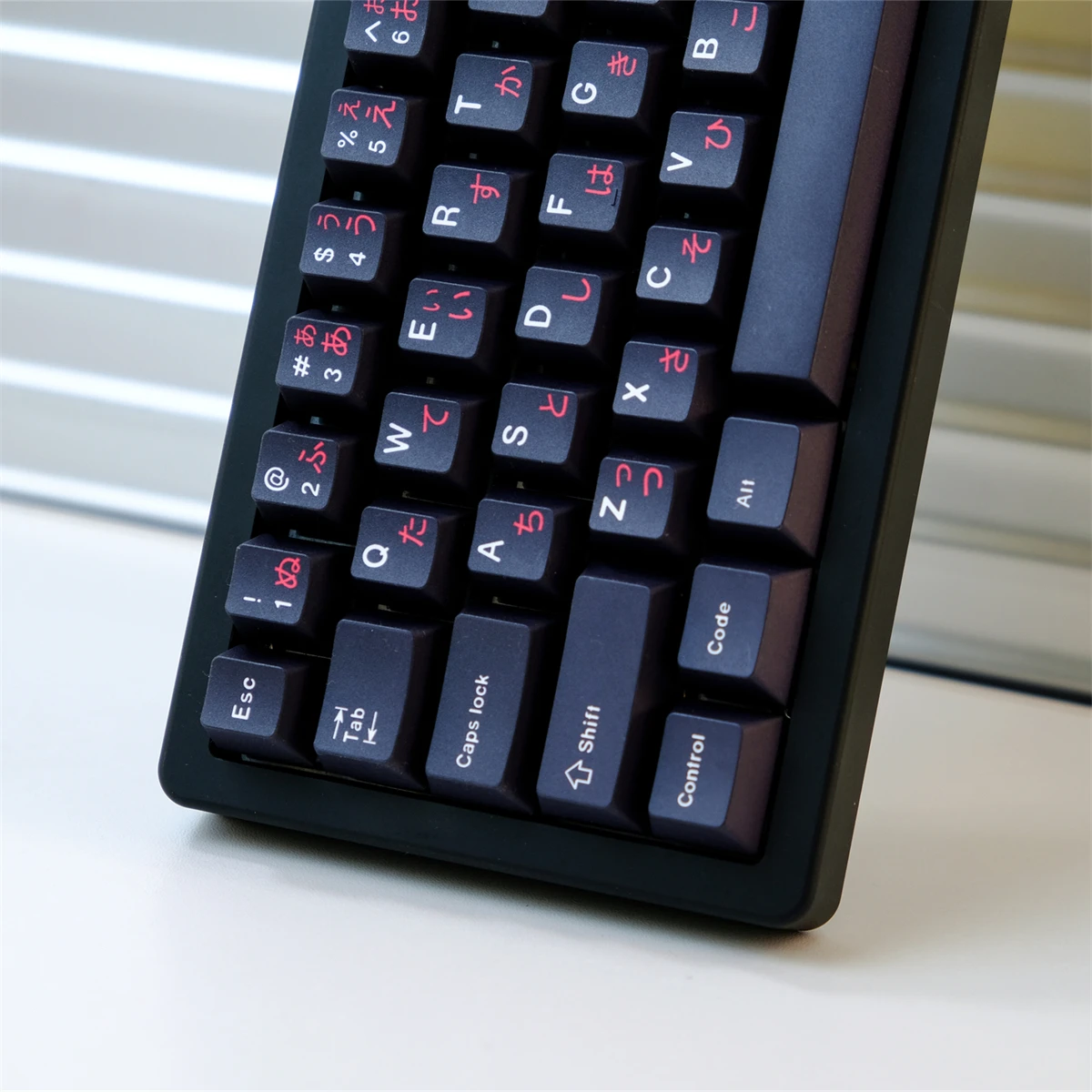 Chaves Gmk Wob Preto Vermelho Japonês Keycaps Cereja Perfil Pbt