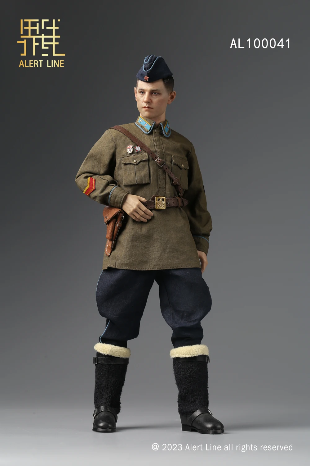 

Alert Line 1/6 WWII Soviet Air Force Ace Pilot AL100041 Soldier Action Figure 12inches Collection Model