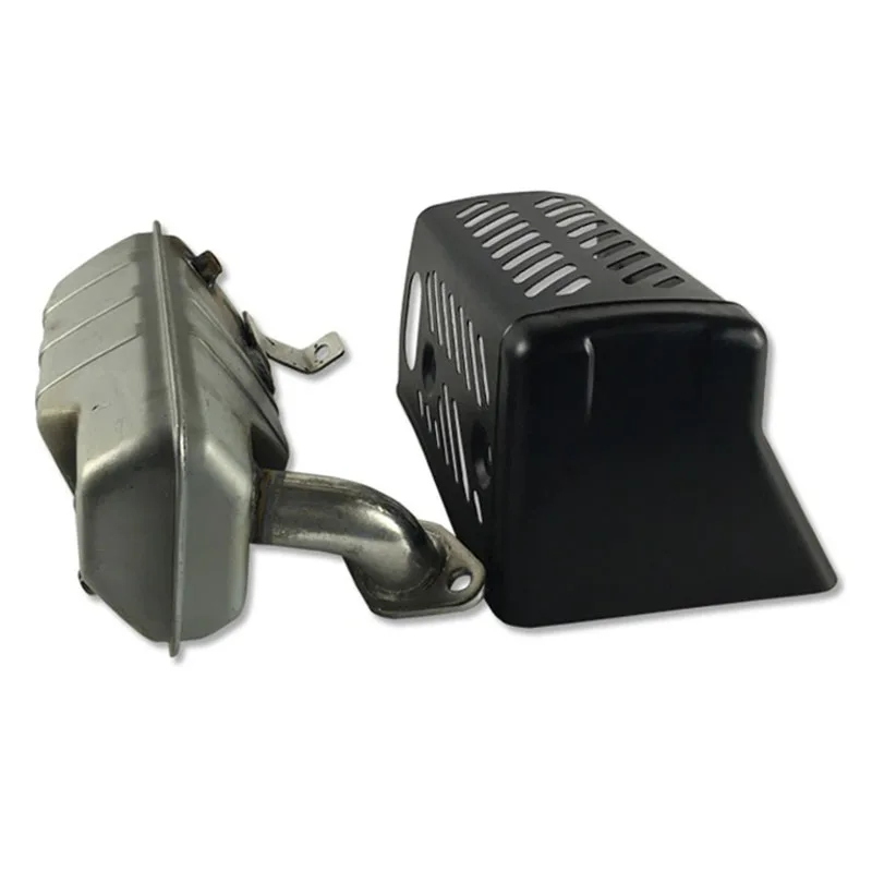 

For EY20 Muffler Assembly, For ROBIN SUBARU 5HP 183CC 4 STROKE Engine Exhaust Muffler Housing Cover Replace Parts