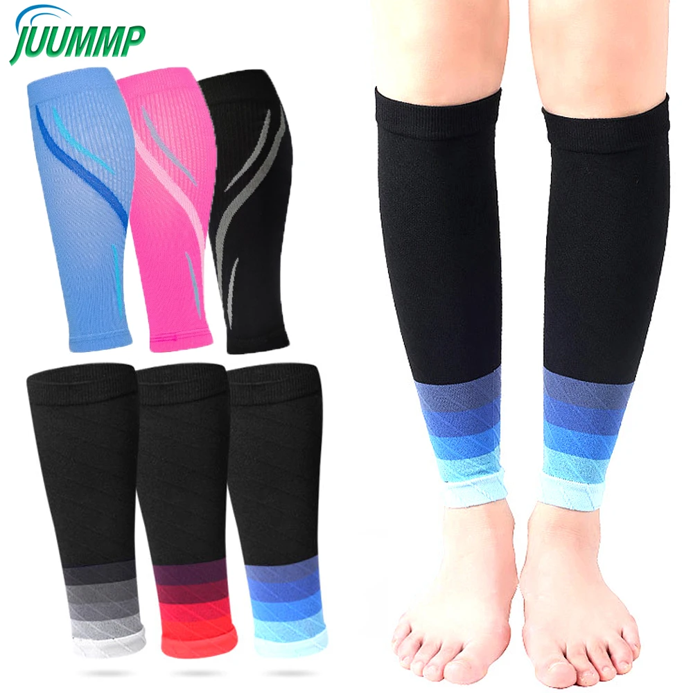 1Pair Calf Compression Sleeves for Men & Women, 20-30mmHg,Shin Splint and  Calf Support Brace- Leg Sleeves for Torn Muscle Cramps