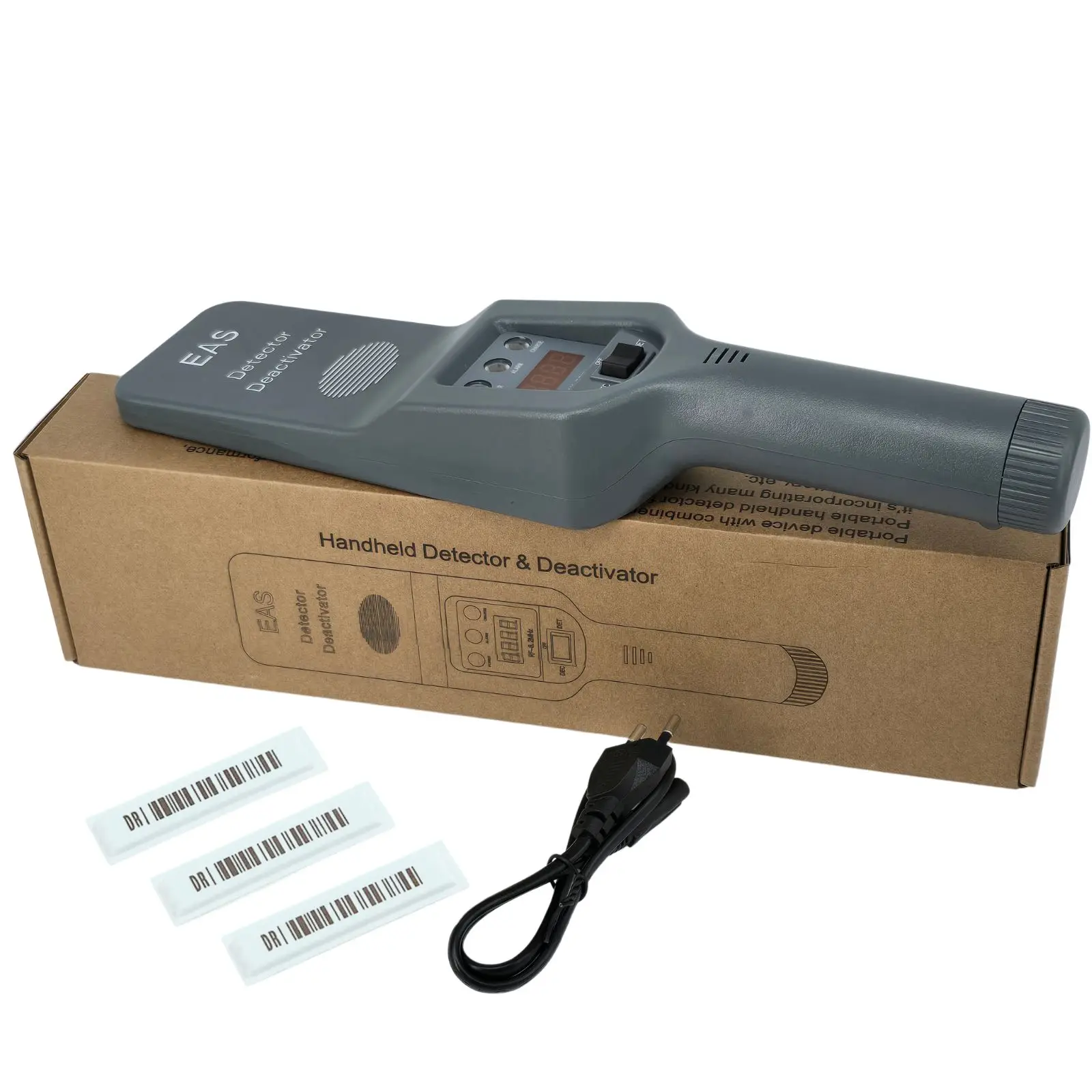 AM 58 Khz Label Deactivator Handheld Security Tag Detector Checkers Rechargeable EAS Systems