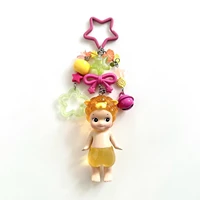 ⁦ميدالية مفاتيح Y2K Angel Baby Candy Shop يدوية | تعليقة حقيبة مطرزة بلطافة عالية، إكسسوار جمالي ناعم وساحر لحقائب الظهر بأسلوب كيوت ومميز 🎀✨.⁩ - الصورة ⁦6⁩