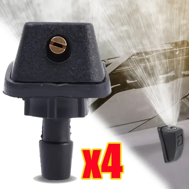

Car Front Wiper Nozzle Universal Automotive Front Windshield Wiper Arm Washer Car Water Spraying Head Replacement Accessories