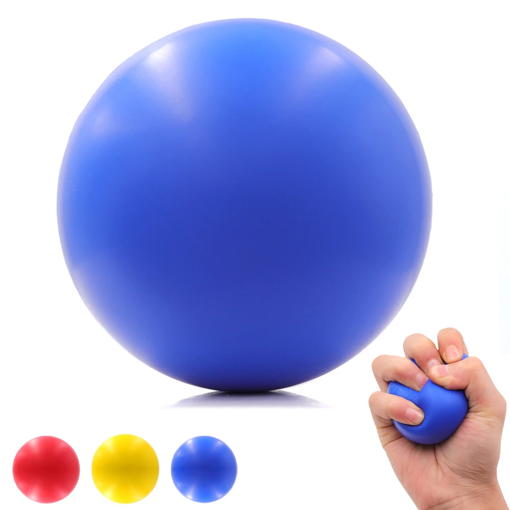 Foam Hand Grip Strengthener Massager Ball for Rehab Therapy