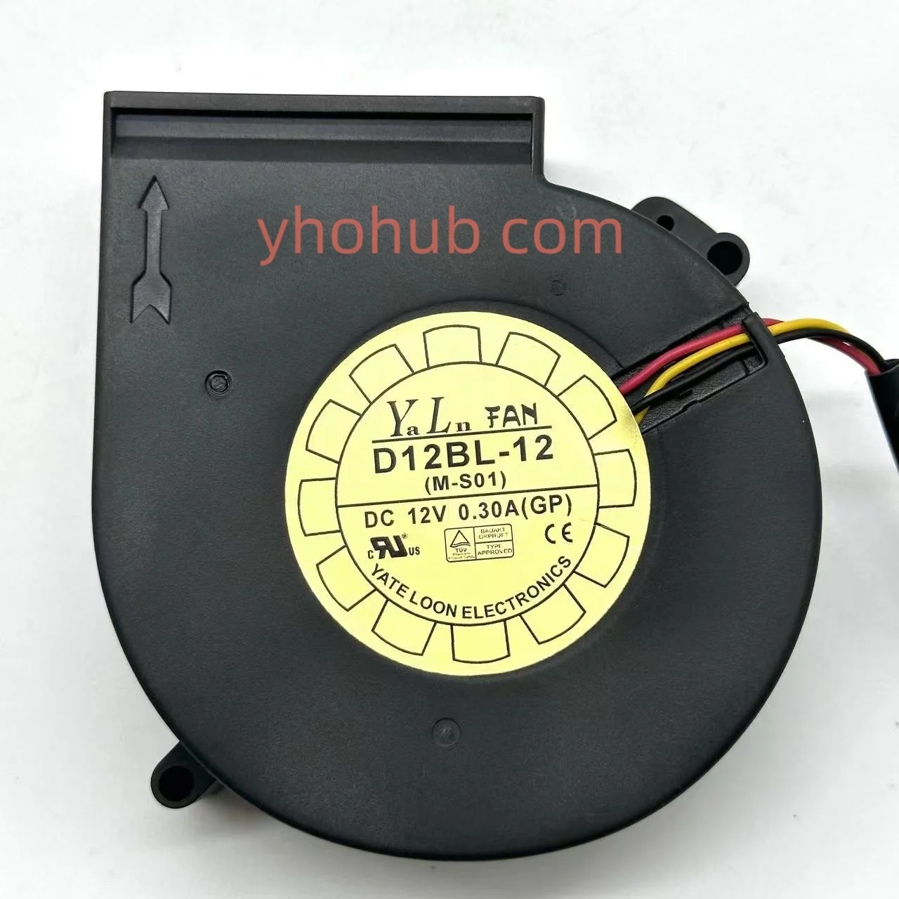 97x97x33mm, ventilador de refrigeração do servidor de 3 fios