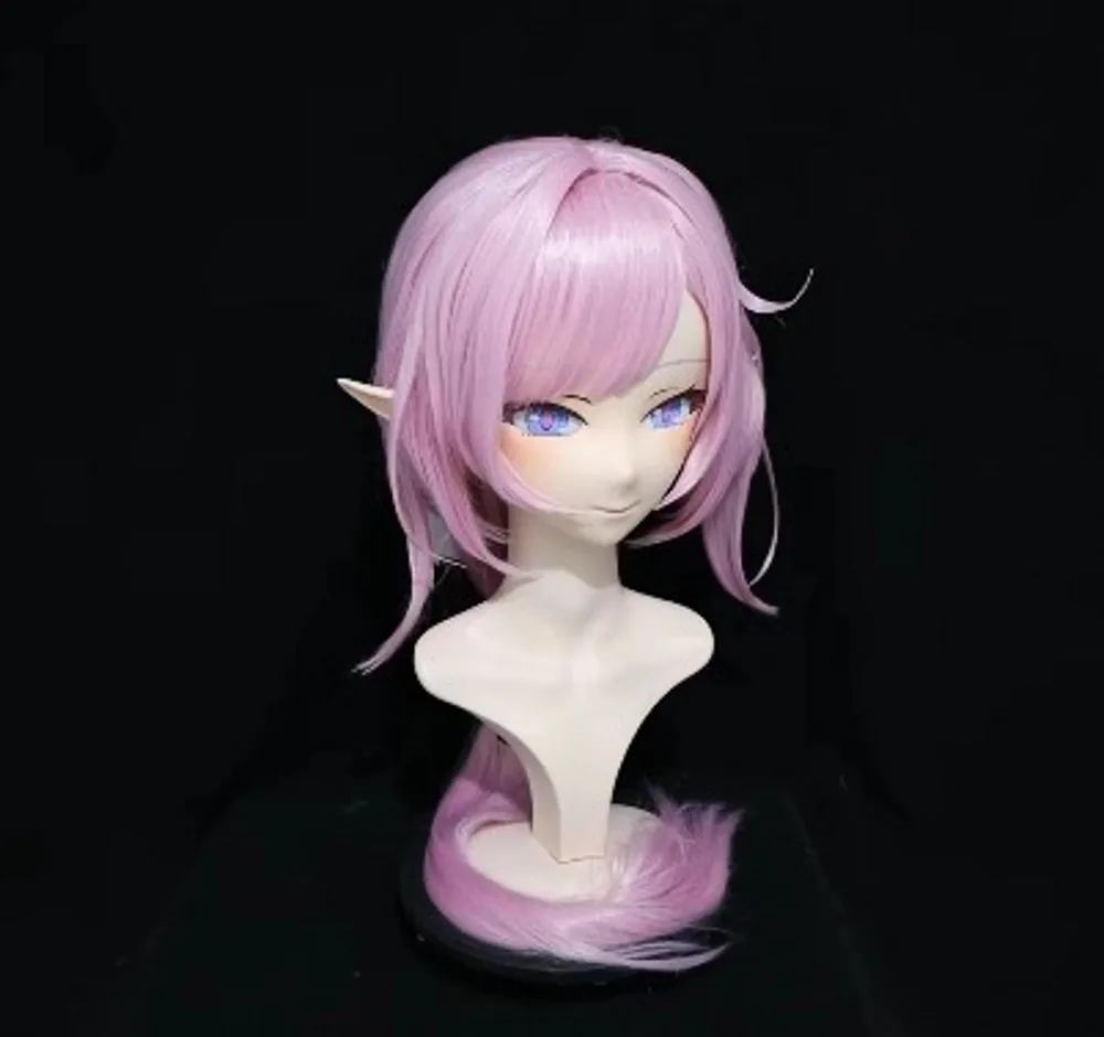 Customize Full Crossdress Doll Female/Girl Japanese Anime Cartoon Character Kig Cosplay Kigurumi Mask Halloween Doll Hairy