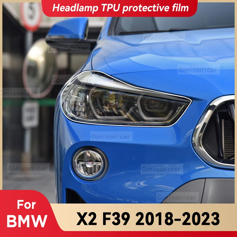 

Прозрачная защитная пленка из ТПУ для передней фары автомобиля BMW X2 F39 2018-2023 2022