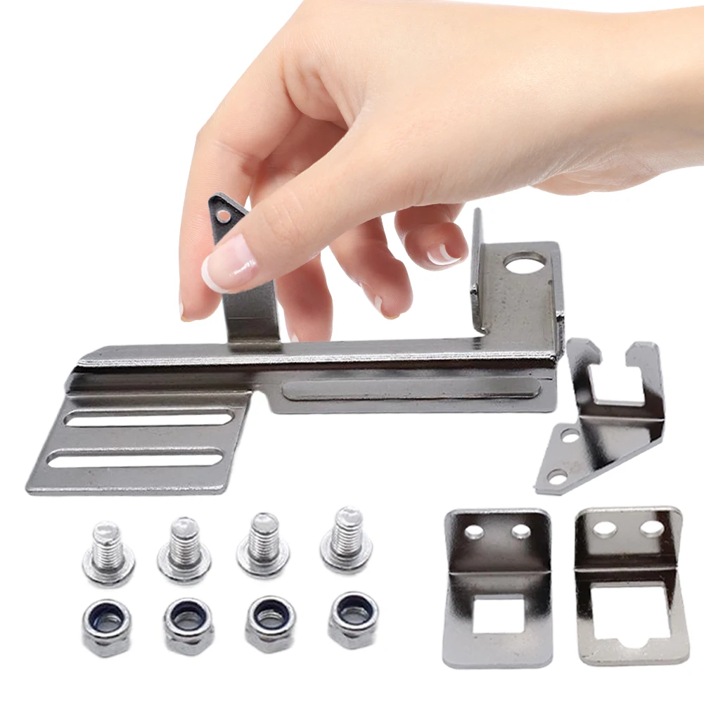 Throttle and Kickdown Cable Bracket Kit Car Silver Throttle Cable Bracket Kickdown for Mopar 273 318 340 360 383 400 413 426 440
