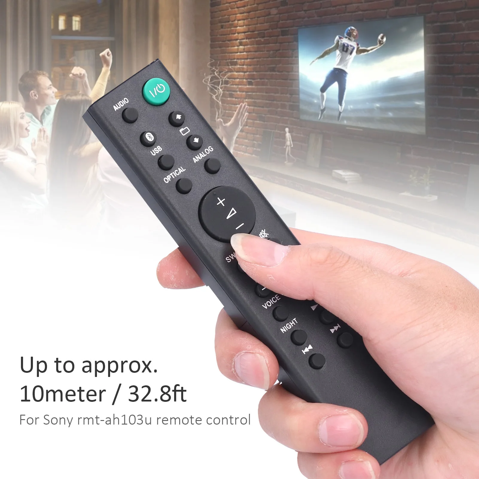 Remote Control for Sony Remote Control for Sony rmt‑ah103u ht‑ct80 sa‑ct80 htct80 sact80 TV Video Home Stereo Accessory