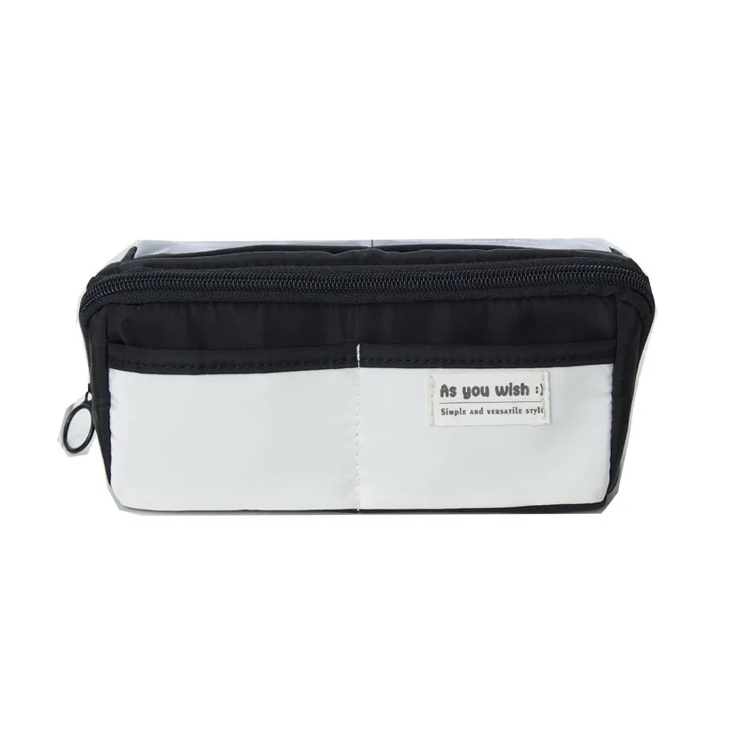 큰 투명 펜 상자 케이스, 귀여운 가방, Lapicera Estuche Escolar Kalemlik, 한국 카와이 정리함 문구 학교 필통