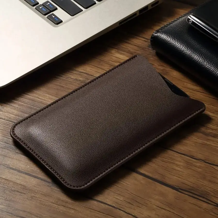 Custodia Per Telefono Semplice Per Iphone 12 13 14 15 Pro Max Custodia Universale Per Iphone 14 Plus 15 Plus Tasca Protettiva Per Cellulare (L)