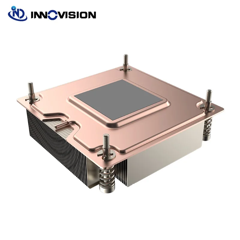 Dissipador de Calor Eficiente do Refrigerador Passivo da Cpu de Lga1700 1u com Base da Câmara do Vapor para o Trabalho Tdp do Servidor de pc até 180w - Imagem 4