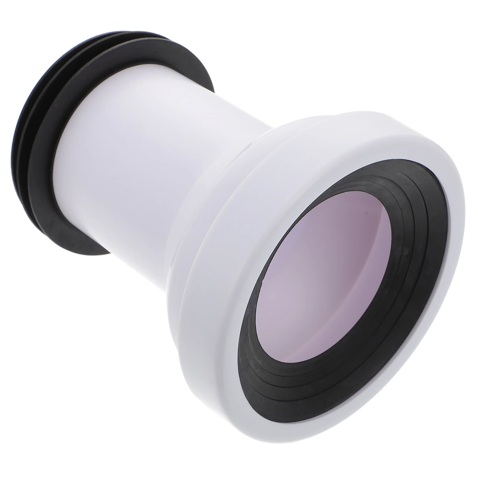 Toilet Straight Extension Pipe Anti block Anti leak Connecting Hose Excellent Craftsmanship Practical Use Prevent Odor Sealing