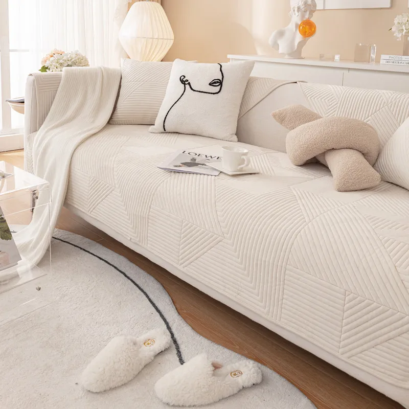 Sofa Cover Corner Sofa L Shape Sofa Cushion Mat Slipcover Soft Non