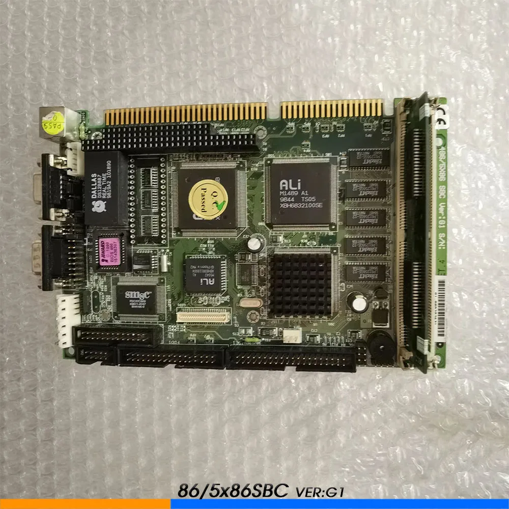486/5X86 SBC 486/5x86SBC Ver:G1 For Axiomtek Industrial Control Motherboard 3 486/5X86 SBC 486/5x86SBC Ver:G1 For Axiomtek Industrial Control Motherboard