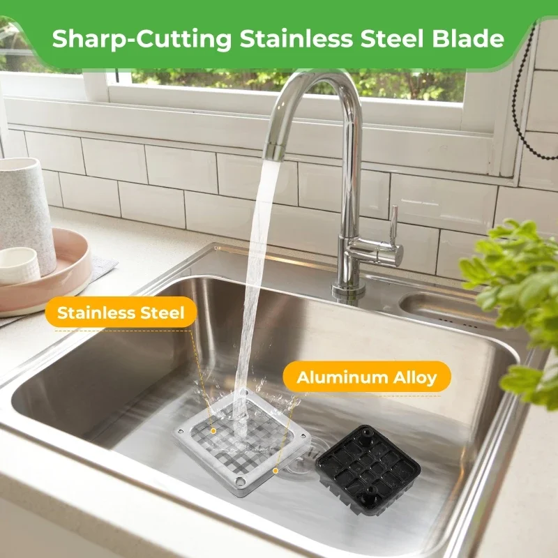 6.35/9.5/12.7mm Vegetable Fruit Dicer Commercial Chopper Dicer Cutter Chopper Stainless Steel for Onion Tomato Peppers Potatoes
