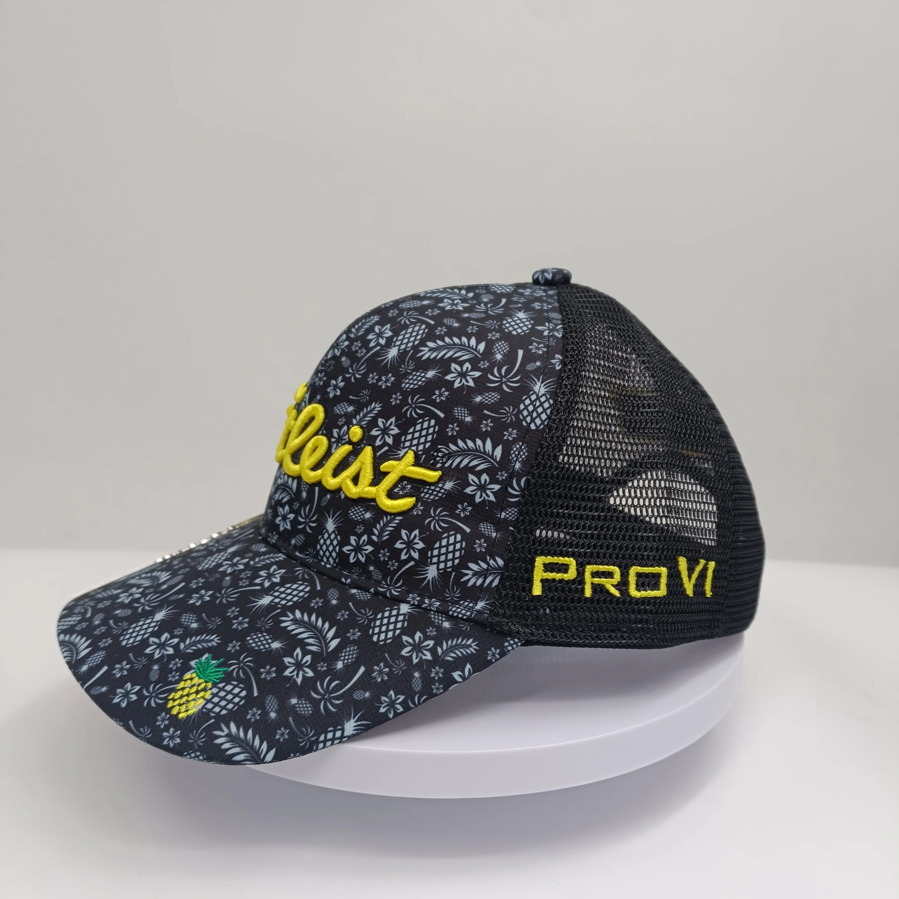 야외 오리 혀 모자, 야구 모자, 마크 3D 자수 문자 햇빛가리개 및 자외선 차단 모자, 신제품