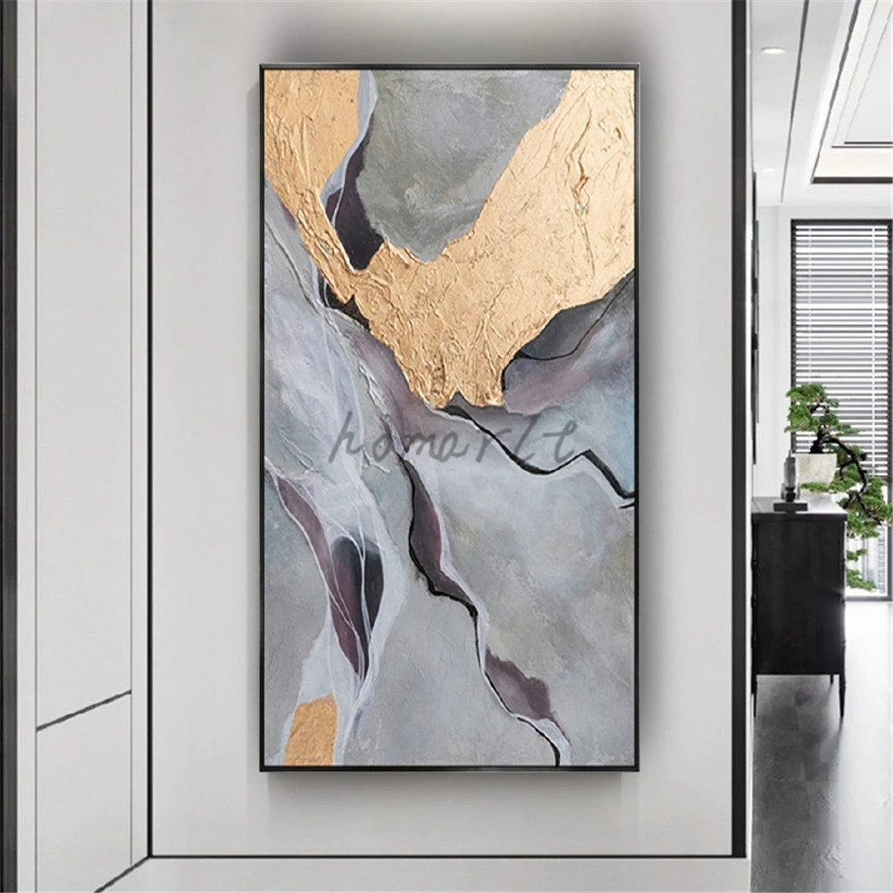 

100% Handmade Landscape Oil Painting Art On Canvas Abstract Thick Knife Wall Picture Artwork For Home Decor Living Room Porch