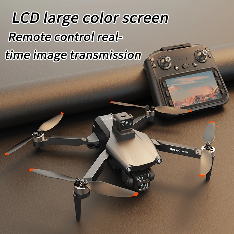 L600-1 Pro Laser Obstacle Avoidance Drone 4K HD Dual Camera Brushless Motor GPS 5G WIFI RC FPV Quadcopter Toys