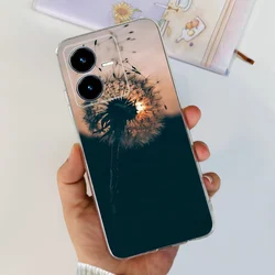 New Fashion Flower Astronaut Phone Case with Bumper Protection for Vivo Y22 (Case - c47)