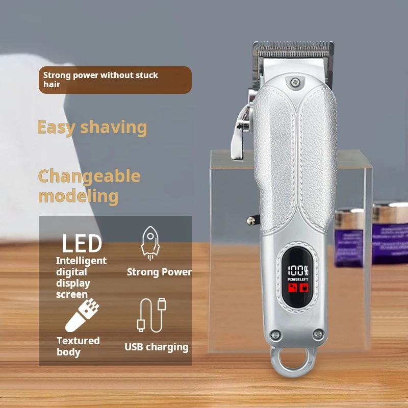 New electric hair clipper rechargeable two-in-one mother-and-child combination set clipper electric hair clipper hair salon 2