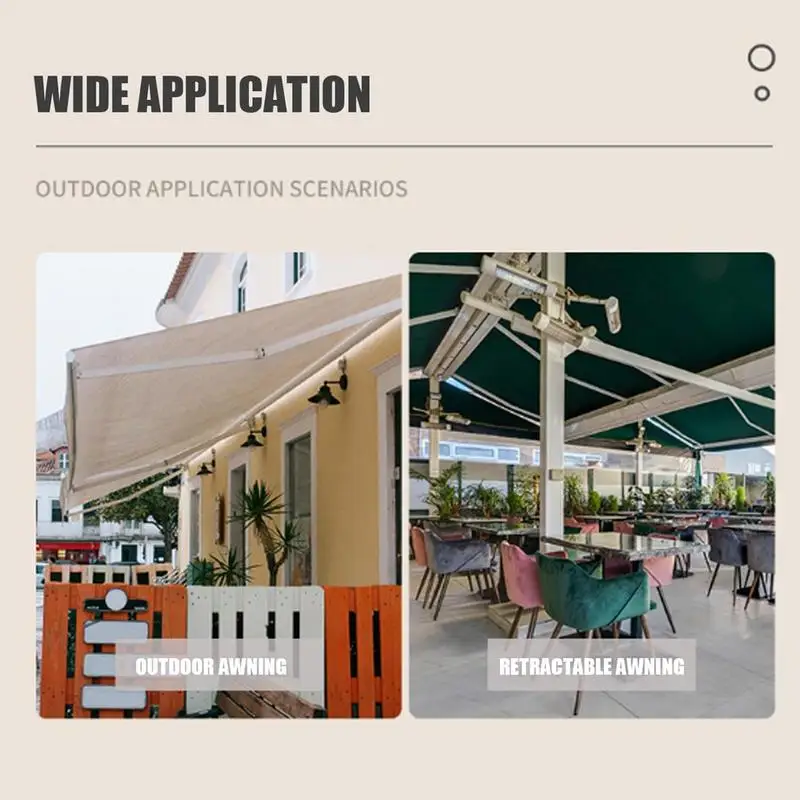 Outdoor Crank Gear Drive Awning Worm Gear Yard Lawn Balcony Patio Aluminum Alloy Awning Gearbox Canopy Accessories awning gearbox parts