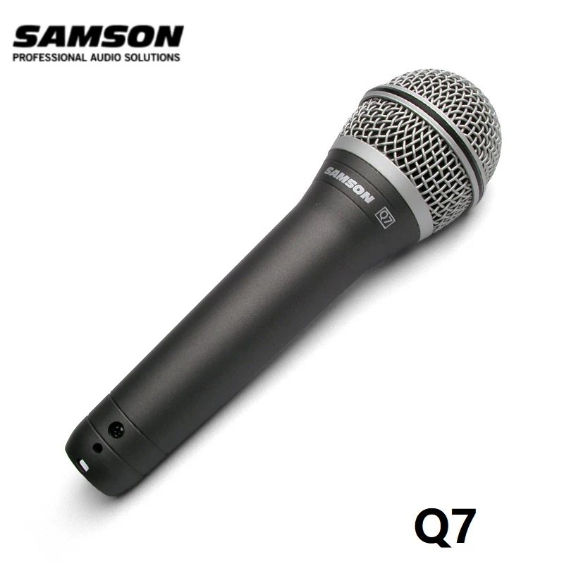 Оригинальный профессиональный динамический микрофон SAMSON Q7 для караоке
