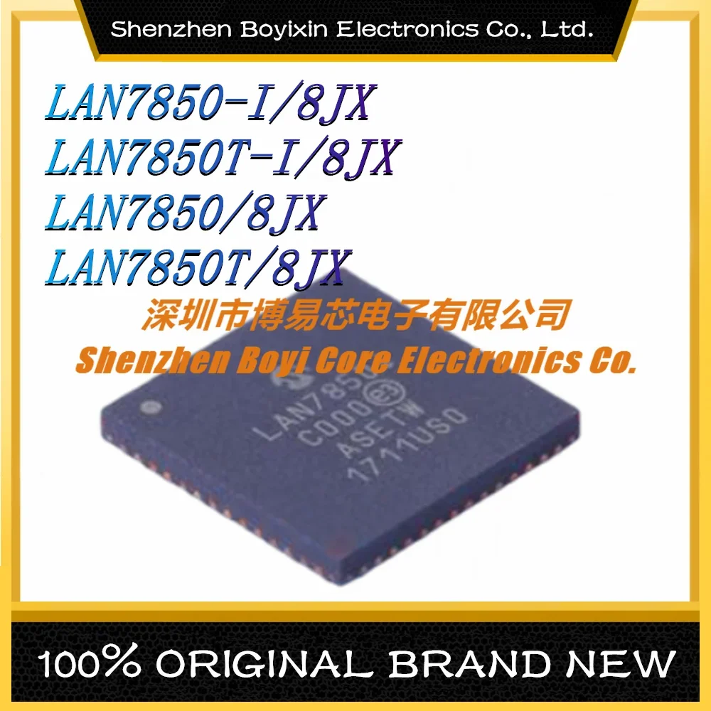 LAN7850-I/8JX LAN7850T-I LAN7850 LAN7850T Package: QFN-56 New Original Authentic Ethernet Chip IC