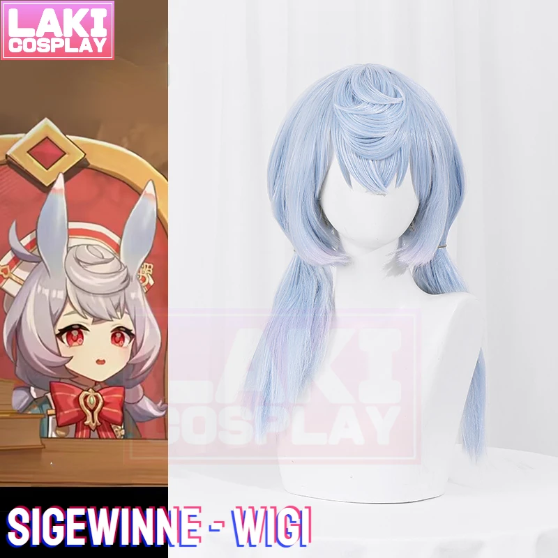 

Женский парик для косплея Sigewinne Game Genshin Impact Sigewinne 42 см