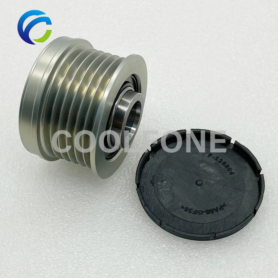 Frankberg Alternator Freewheel Clutch Pulley With 6 Grooves Compatible