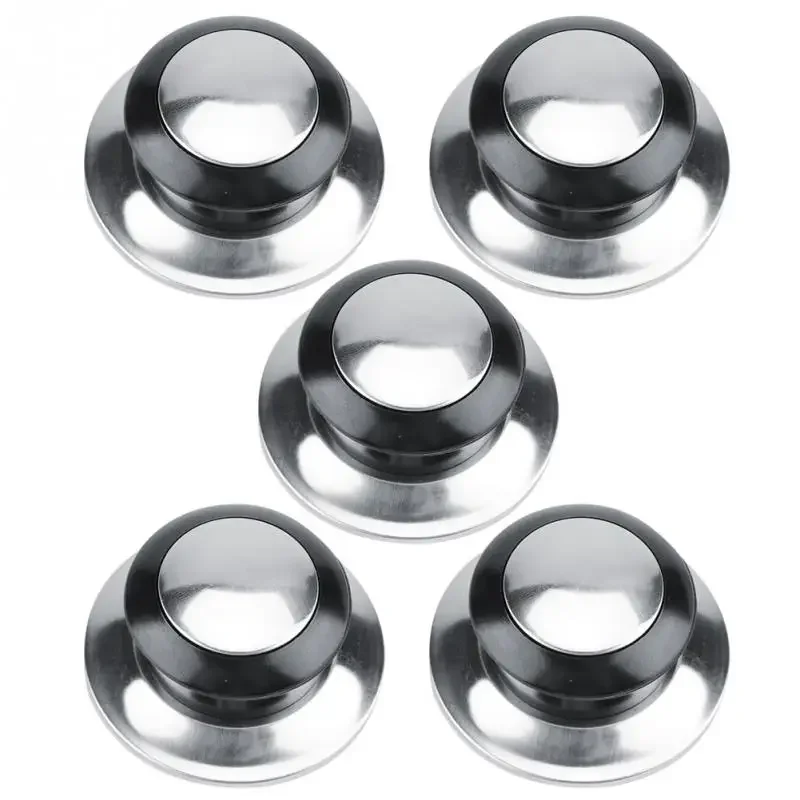 5Pcs/Set Lid for Cookware Pot Saucepan Kettle Replacement Knobs Cover Handles